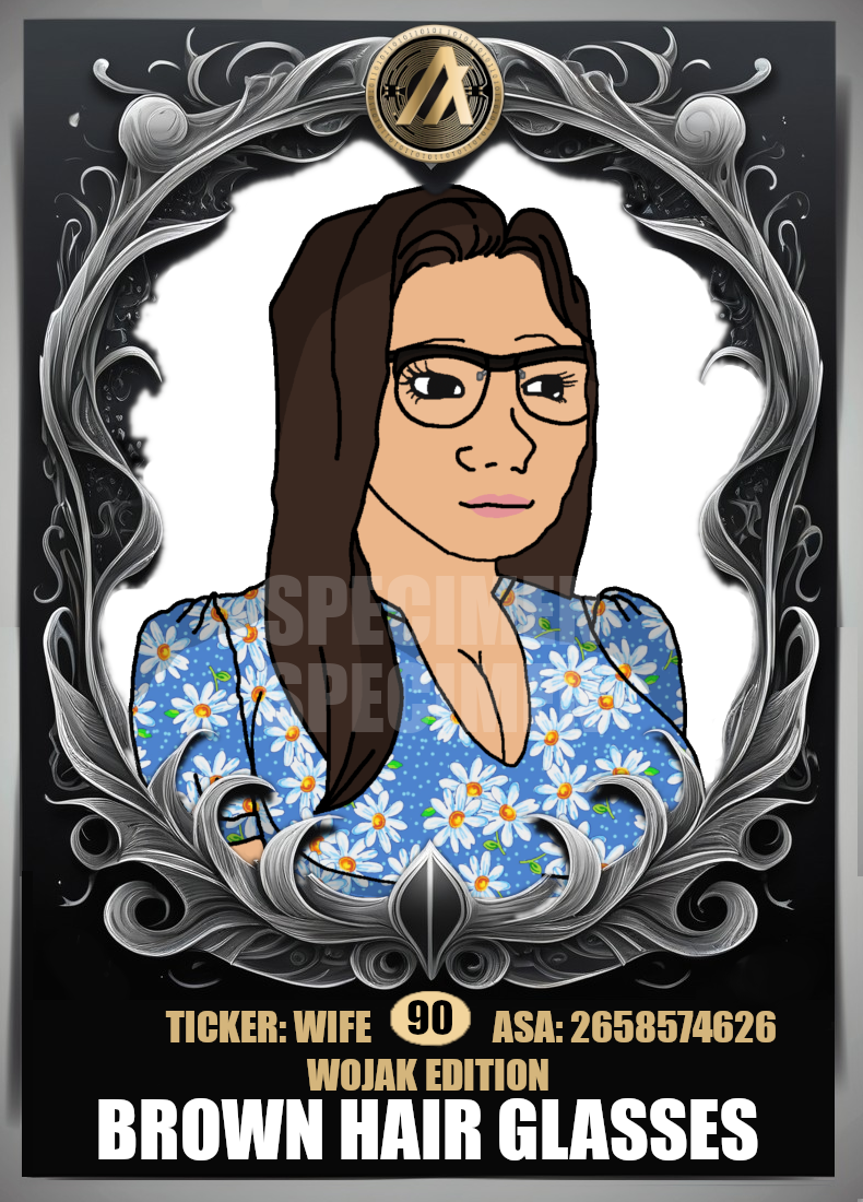090-brown hair glasses